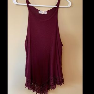 Maroon Tank Top